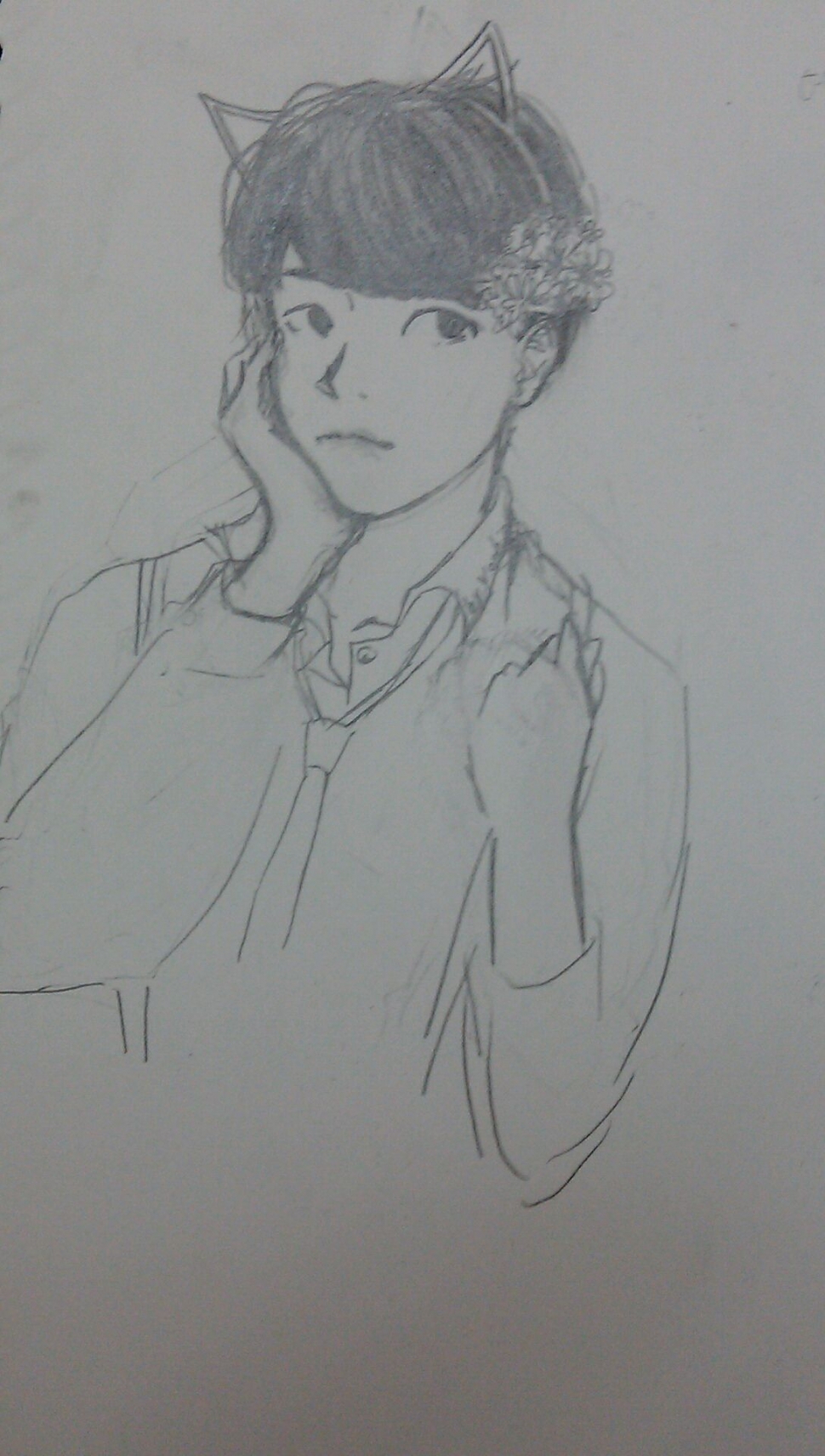 엑소 손그림 | 인스티즈