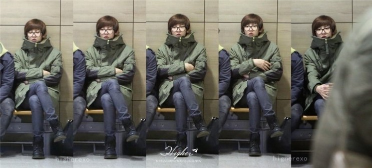 뿔테안경이 잘어울리는 남자아이돌.jpg | 인스티즈