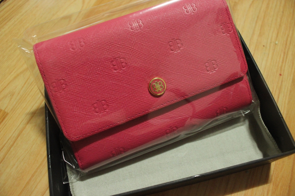 빈폴 분홍색 중지갑 새것 (팔렸어요) | 인스티즈