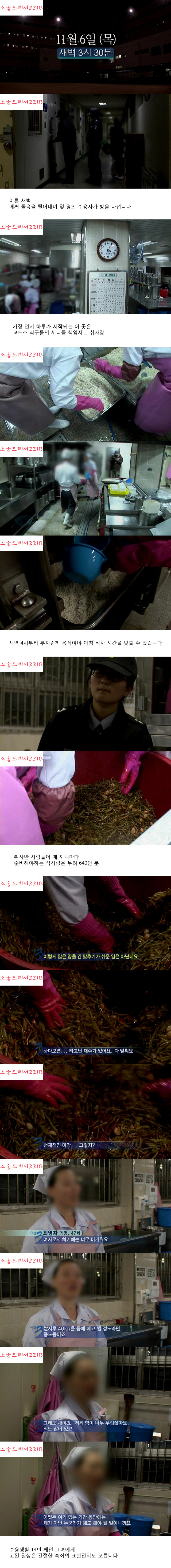 [다큐멘터리3일] 죄와 벌 - 청주 여자 교도소 72시간 (엄청난 스압) | 인스티즈