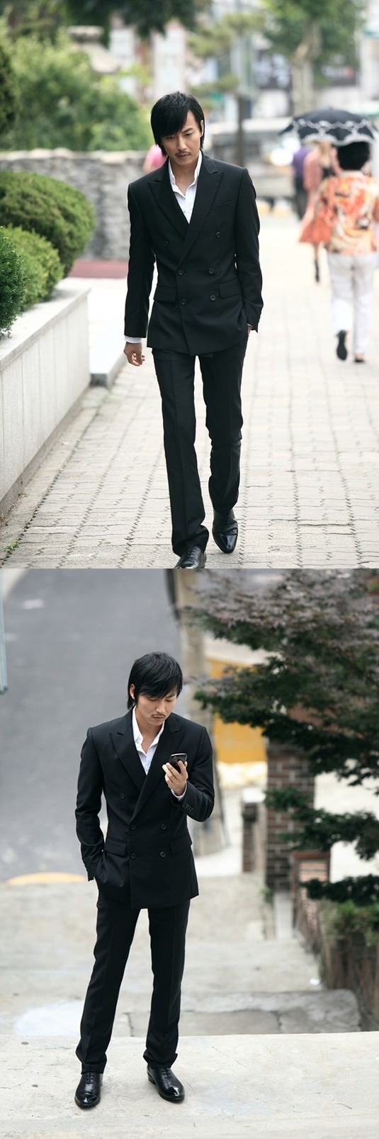 [나쁜남자] 모델포스로 걸어오는 184cm 심건욱(김남길)의 위엄.swf | 인스티즈