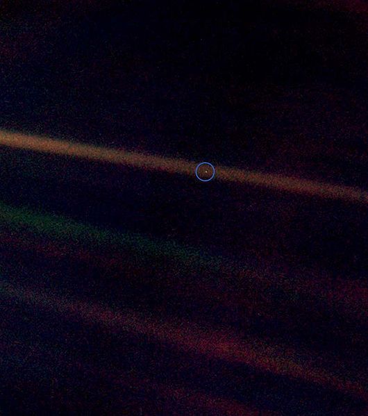 1990년 5월 보이저 1호가 지구로 보내온 사진.jpg | 인스티즈