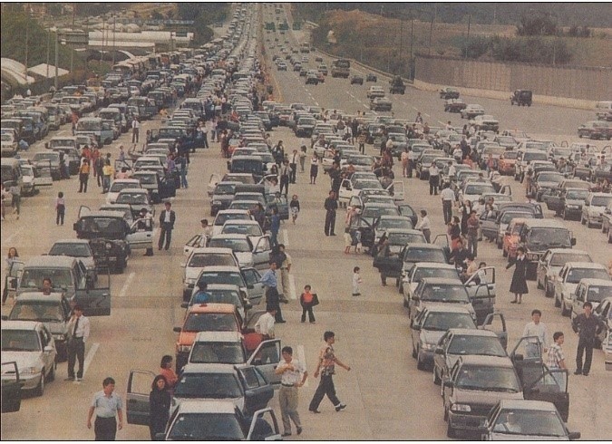 93년 9월 추석연휴 고속도로 정체.jpg | 인스티즈