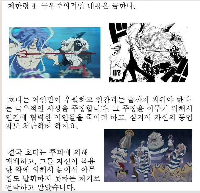 원피스를 우익만화라 주장하시는 분께 이 글을 보여주십시요 | 인스티즈