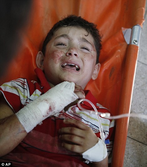UN 대피소 폭격이후 사진들 | 인스티즈