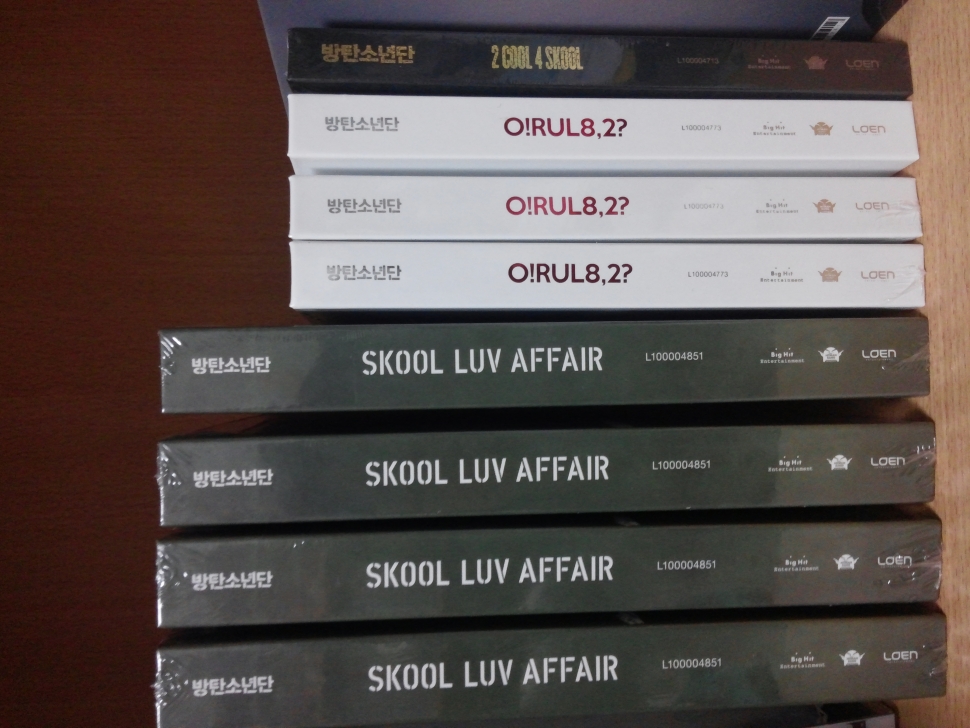 방탄소년단) 2 Cool 4 Skool, O!Rul8,2?, Skool Luv Affair 팔아요 | 인스티즈